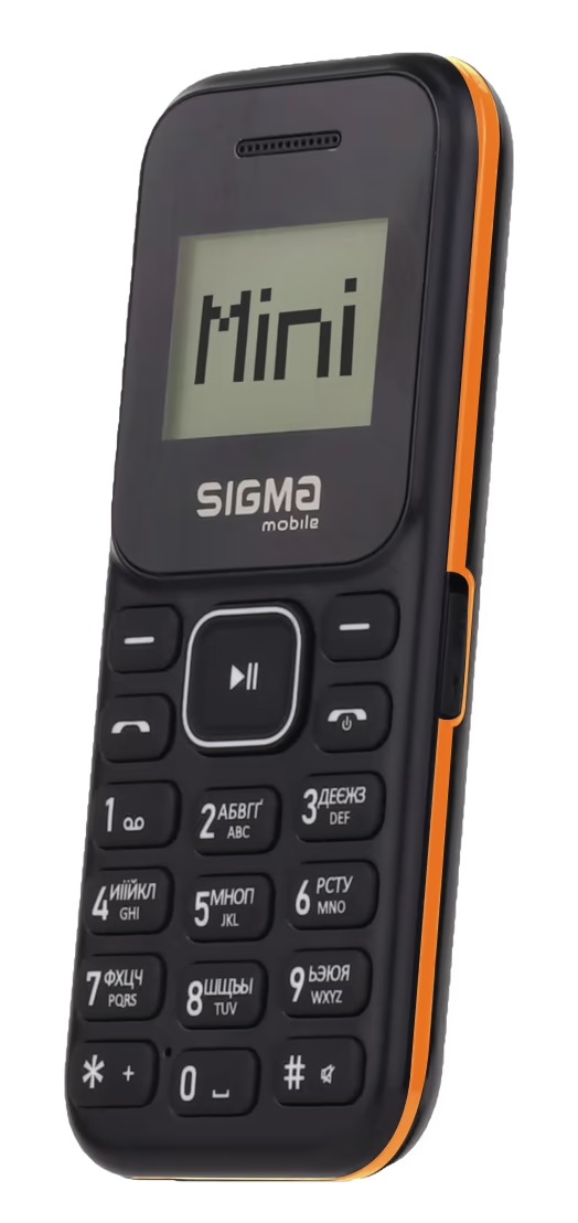 Мобiльний телефон Sigma mobile X-style 14 Mini Dual Sim BlackBlack/Orange